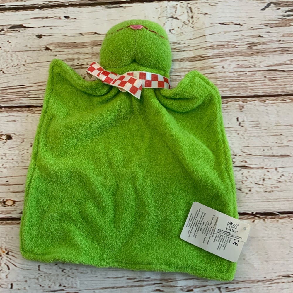 NWT Russ Baby Security Blanket Lovie Lovey
